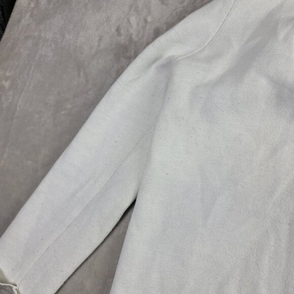 T Tahari White & Gray Colorblock Women's Sweater Cardigan | Size M - Picture 6 of 9